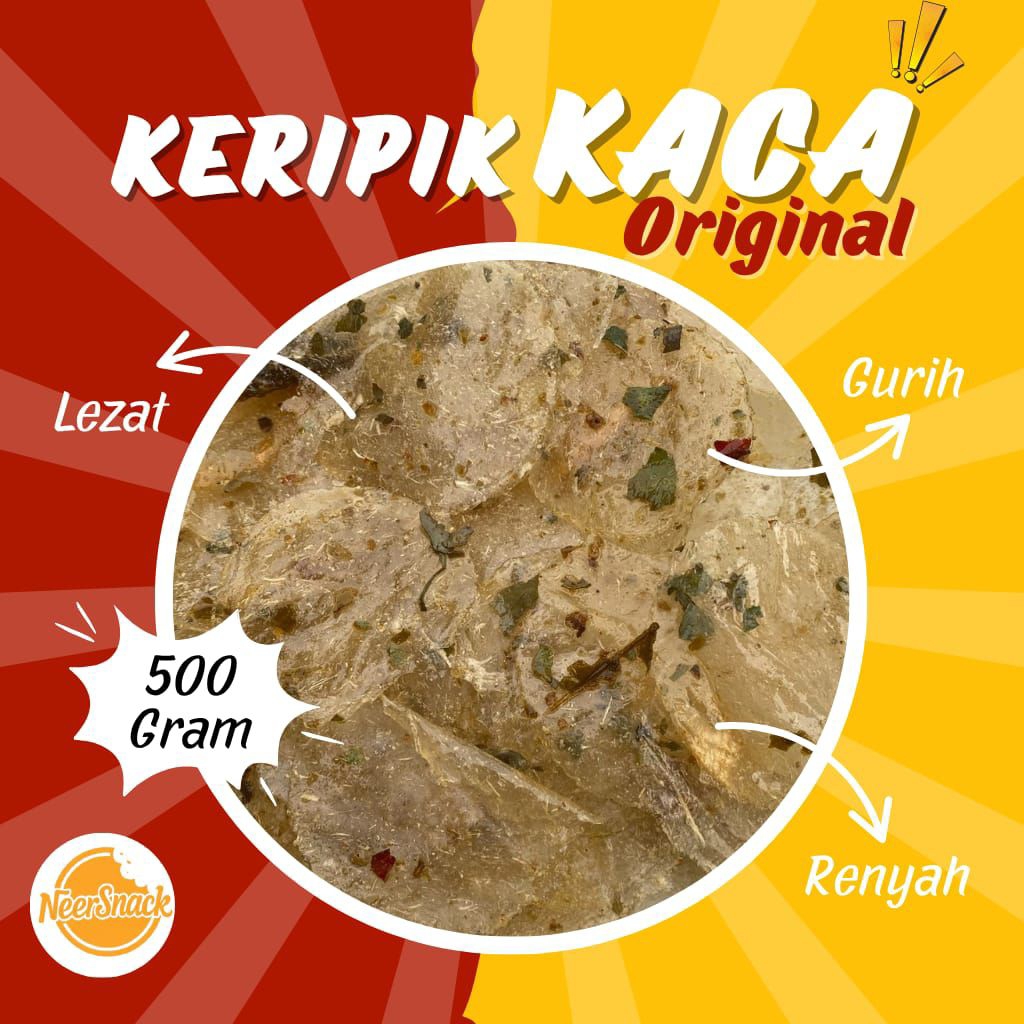 

Kripik Kaca Original 500gram