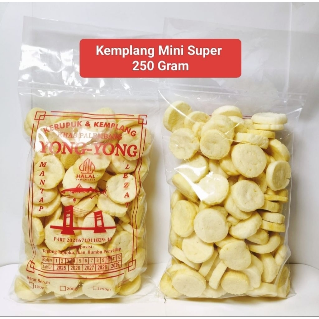 

Kemplang Super Mini Ikan Tenggiri (250gram)