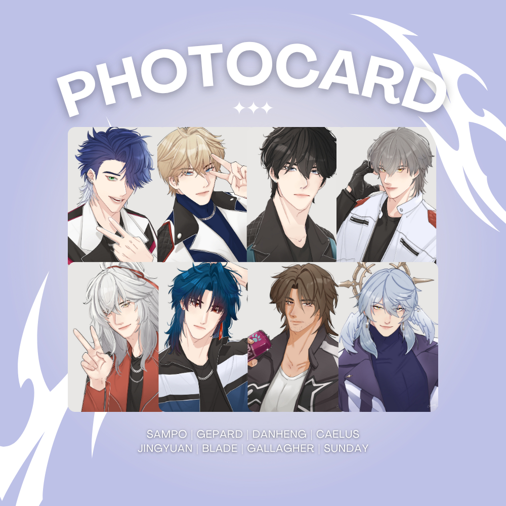 CLEARANCE Photocard Fanmerch HSR