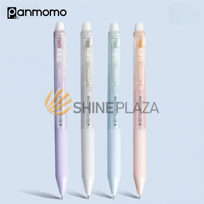 

Pulpen Gel Panmomo Minimalist Erasable Pen 0.5mm - Bolpen Pena Pen Hitam Bisa Dihapus 0,5 mm