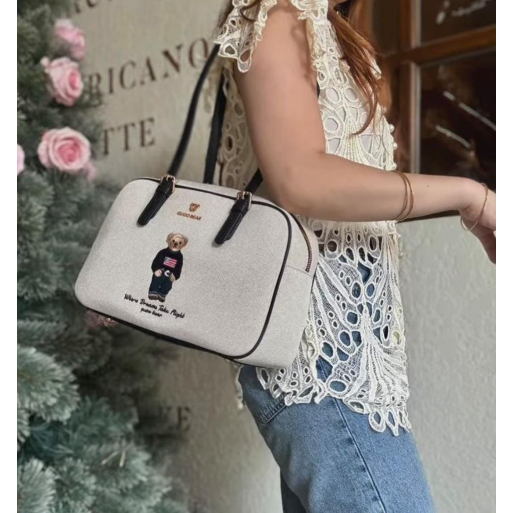 Ttwn bear original Gu1338 tote bag wanita - tas tote terlaris - ttwn guoo bear original