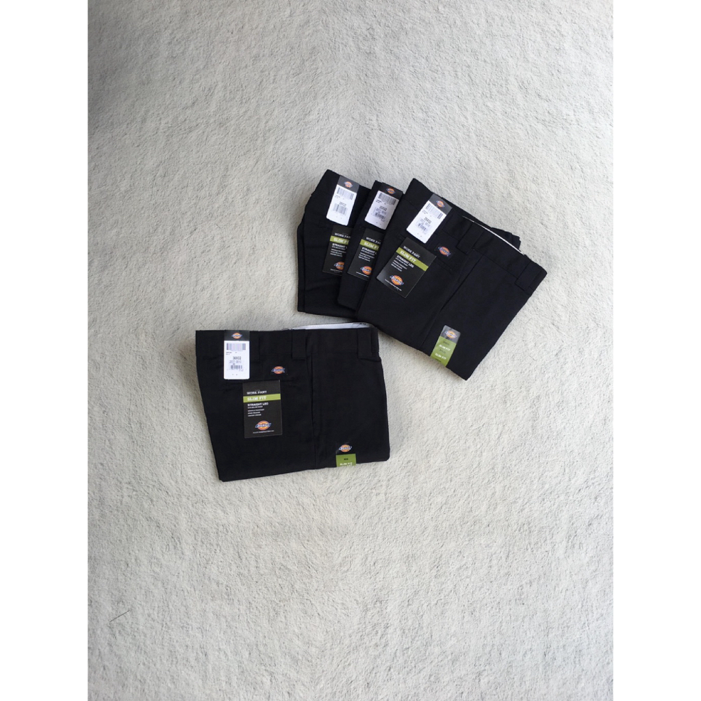 Dickies 873 Slim Striaght Work Pant Black