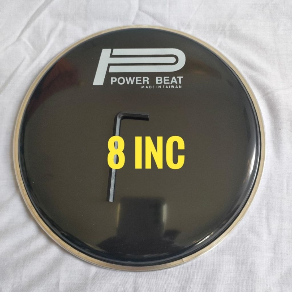 MIKA DARBUKA POWER BEAT 8 INC HITAM GRATIS KUNCI L