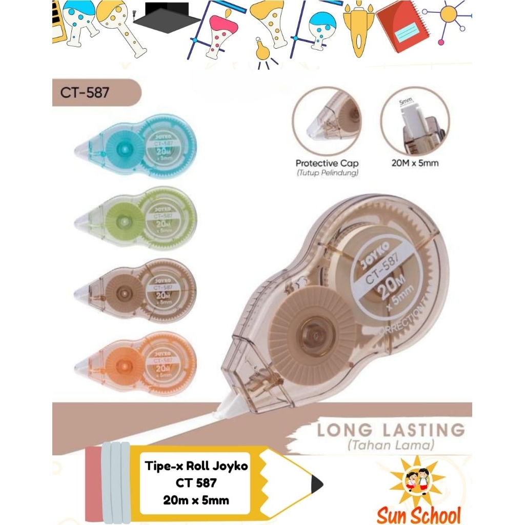 

Tip Ex Joyko 587 20mx 5mm