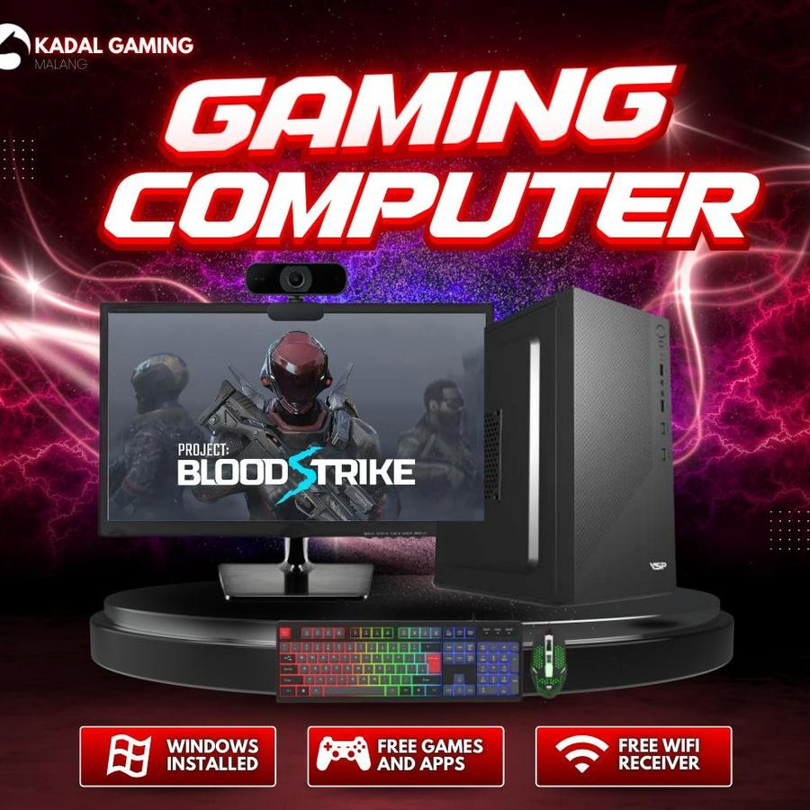 FLASH SALE PAKET FULLSET PC CORE I5 RAM 8 SIAP PAKAI LENGKAP DENGAN LAYAR