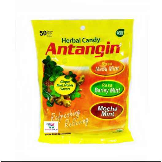 

Permen Antangin / Herbal Candy Antangin (isi 50 butir)