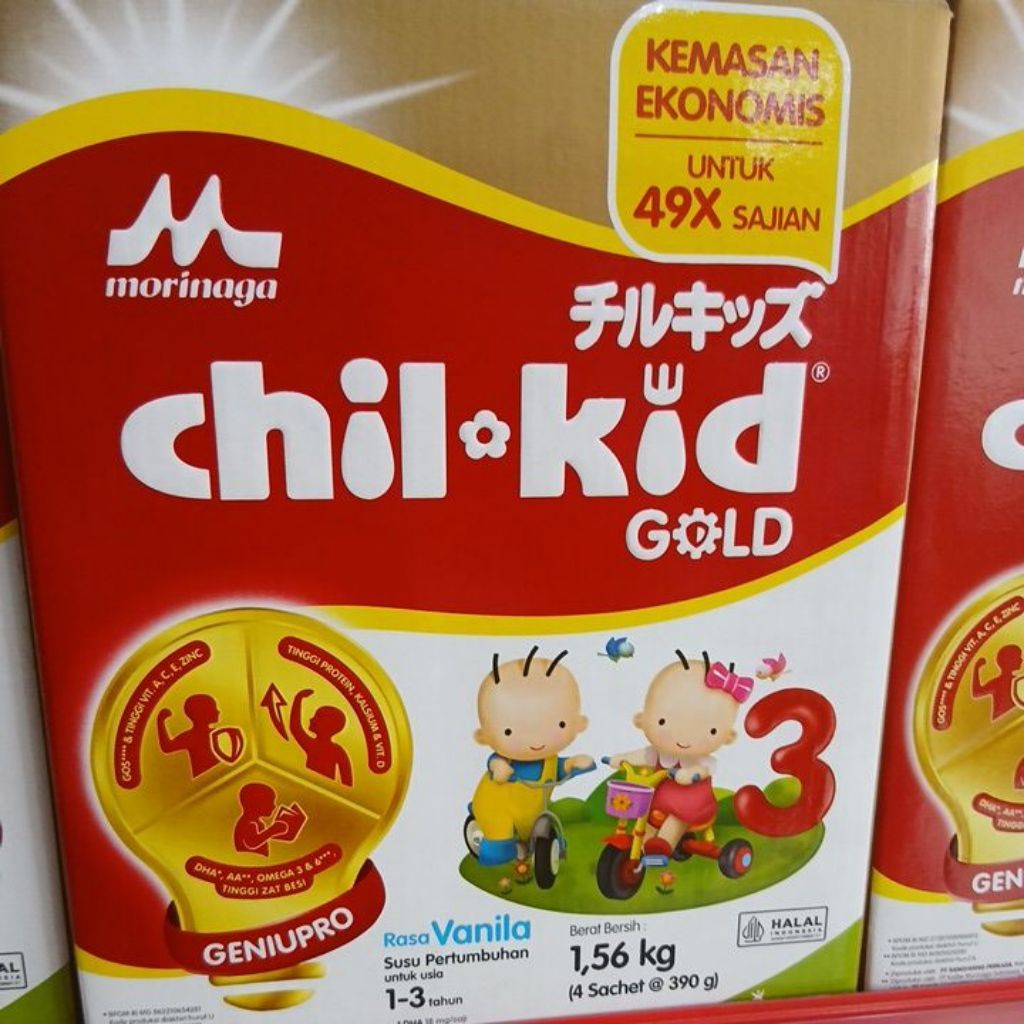 

Susu morinaga chil kid 390g
