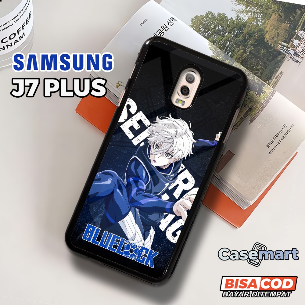 Case SAMSUNG J7 PLUS Casing SAMSUNG J7 PLUS Casemart [NAGI] Case Glossy Case Aesthetic Custom Case A