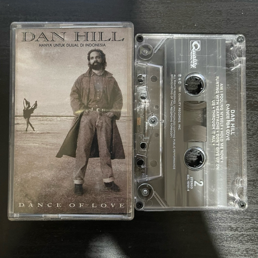 Kaset pita - Dan Hill - Dance of Love