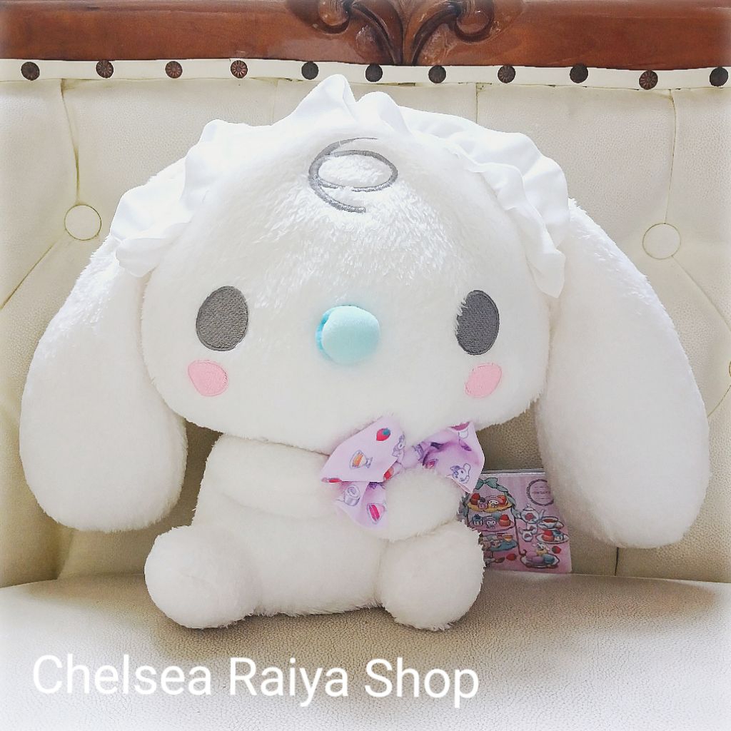 Boneka Plush Sega Sweety Milk Baby Cinnamoroll Dot 25x35cm Cinamorol Cinamoroll Cinnamonroll Kawaii 