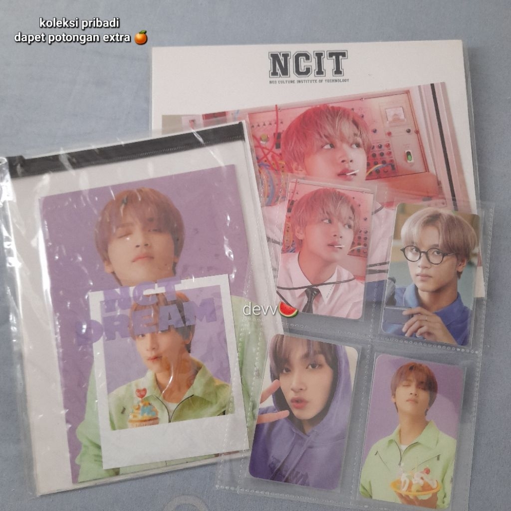 [BACA DESKRIPSI] SET HAECHAN NCIT KABEL HOODIE PHOTOPACK SG
