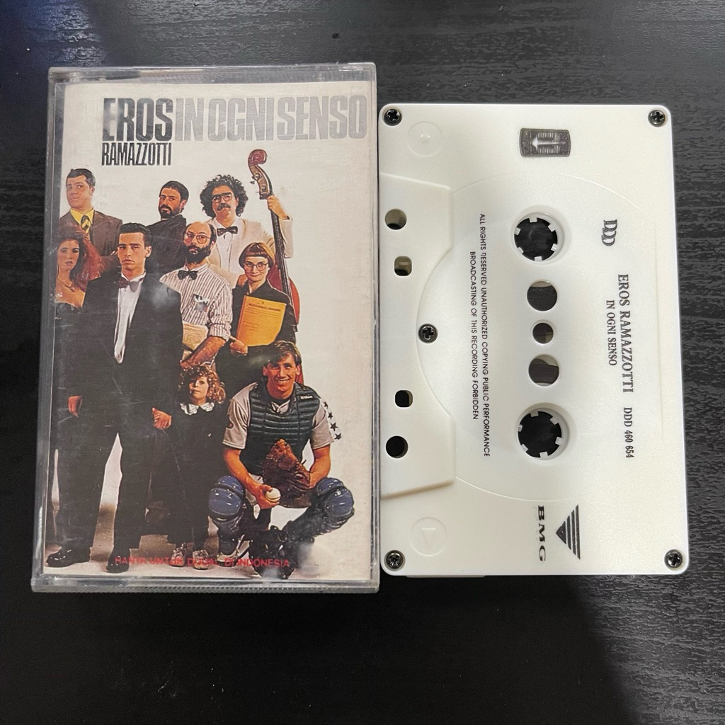 Kaset pita - Eros Ramazzotti - In Ognisenso