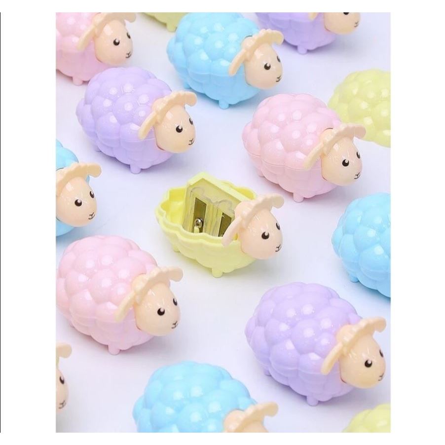 

Rautan Pensil Anak Lucu motif Hewan Domba 3D Sheep Random/Acak