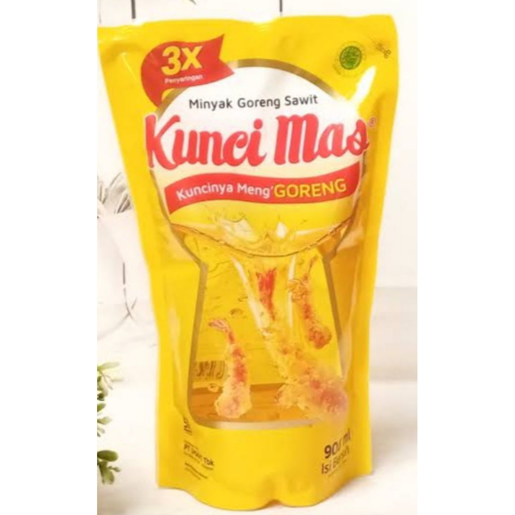 

Minyak goreng kunci mas kemasan 900ml