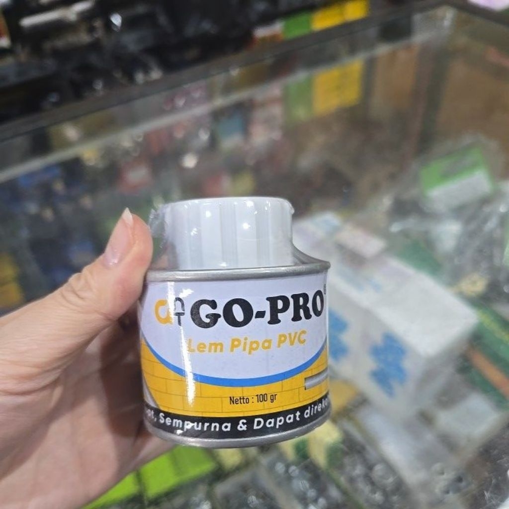 LEM PIPA PVC go -pro 100Gr/ LEM PIPA KALENG