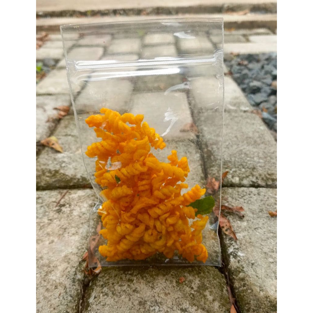 

makaroni spiral tidak pedas