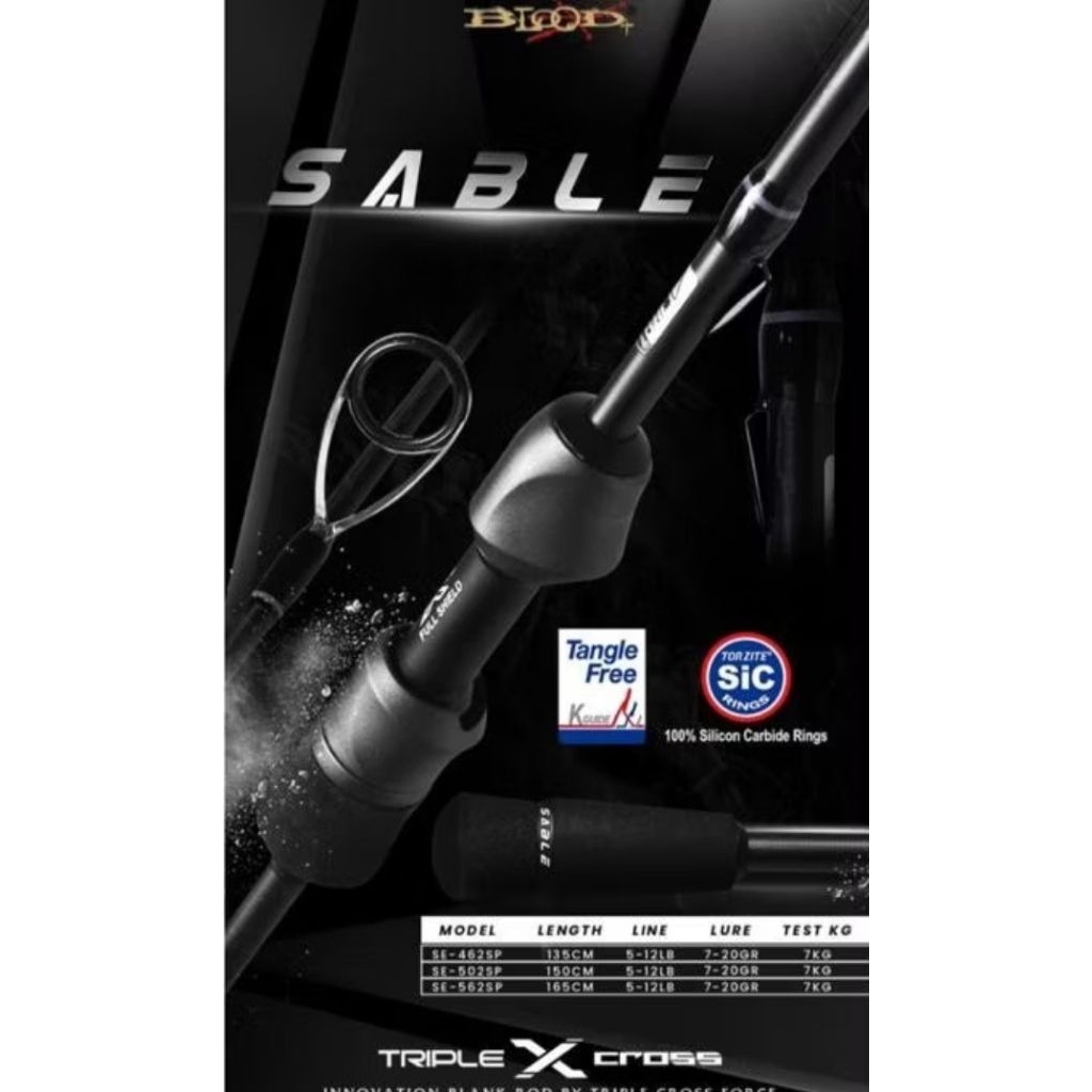 Joran Pancing BLOOD SABLE 30T Torayca