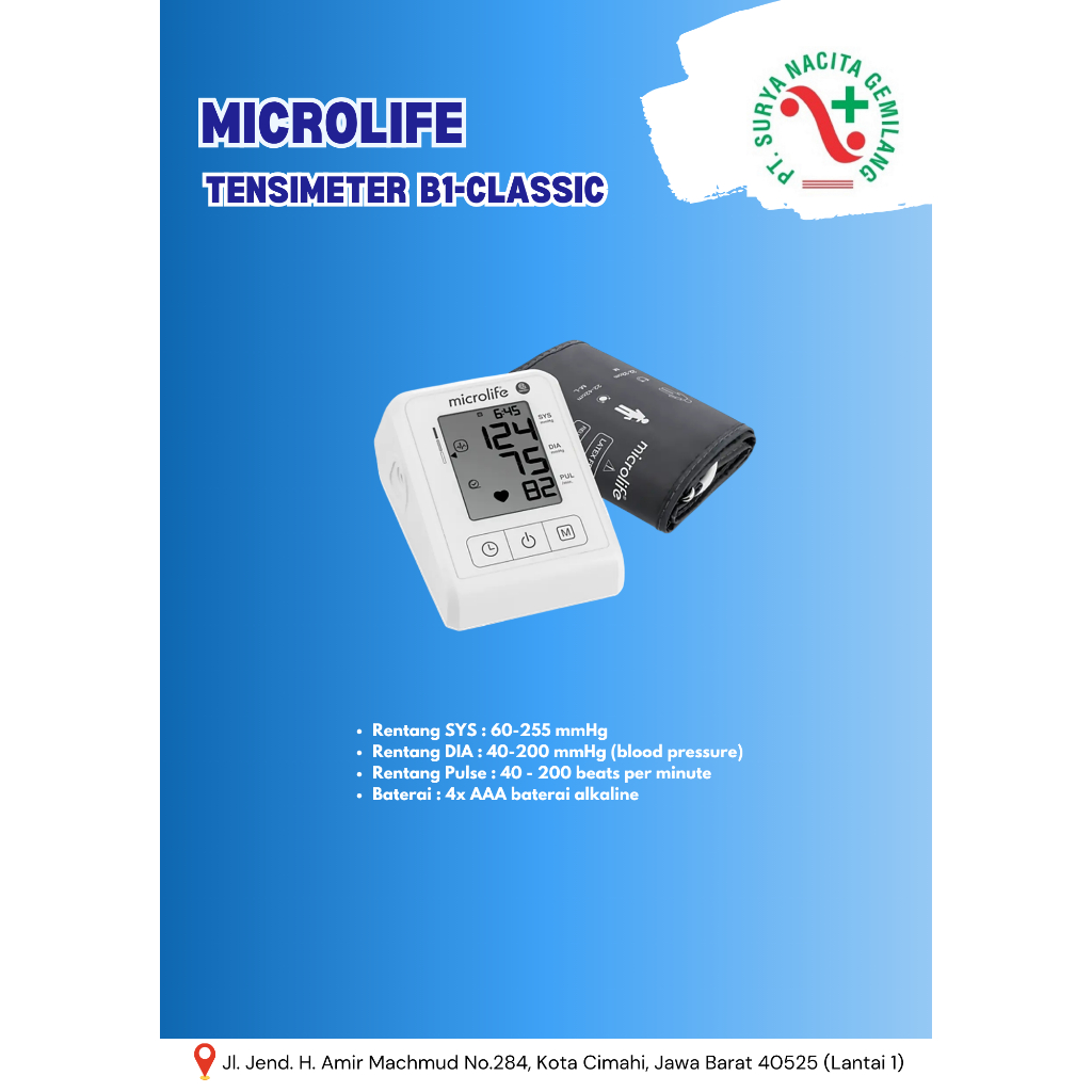 Tensimeter Digital Microlife B1-Classic