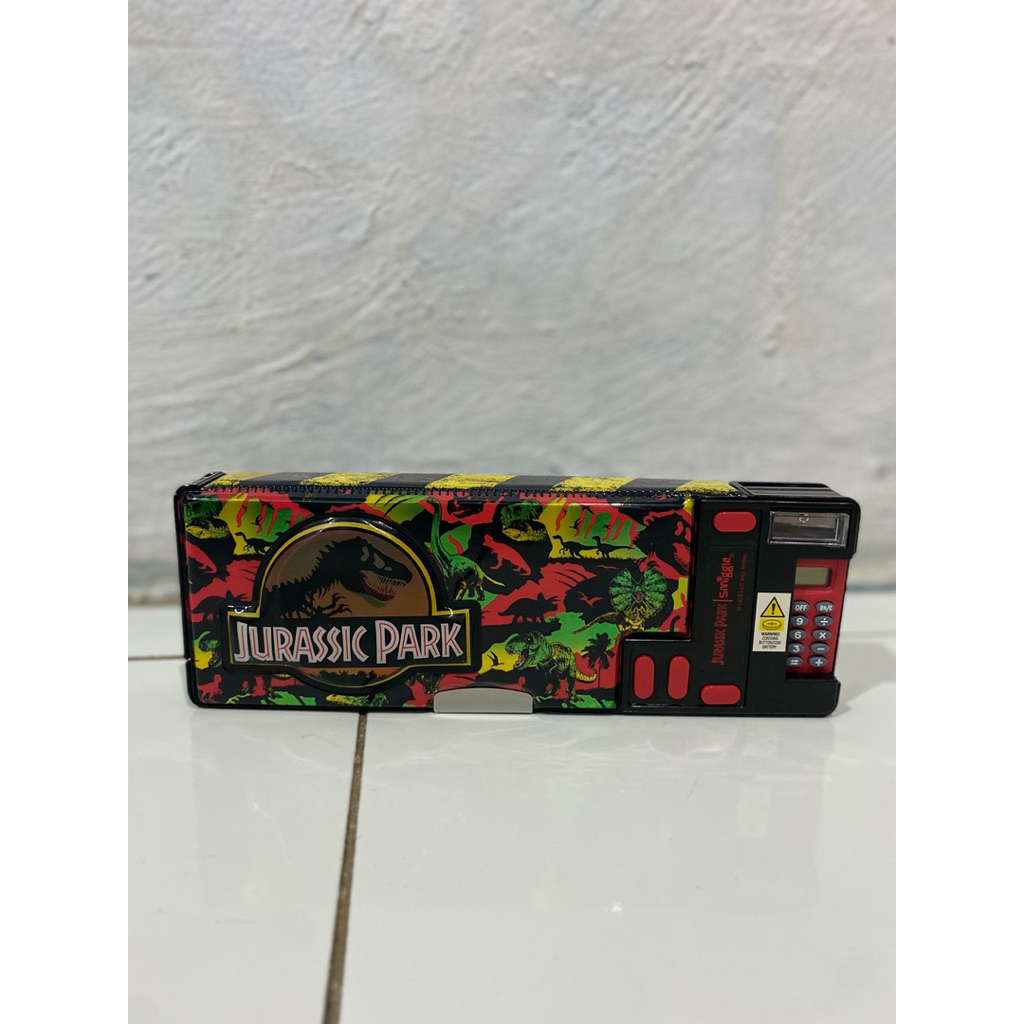 

(ORIGINAL ) SMIGGLE X JURASSIC PARK CLASSIC PENSIL CASE JURASSIC POP OUT