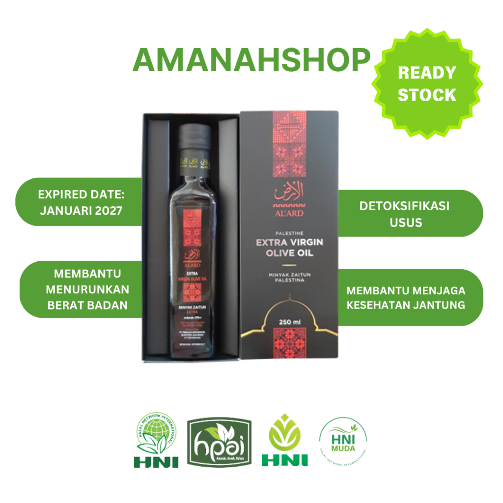 

Al-Ard Palestine Extra Virgin Olive Oil