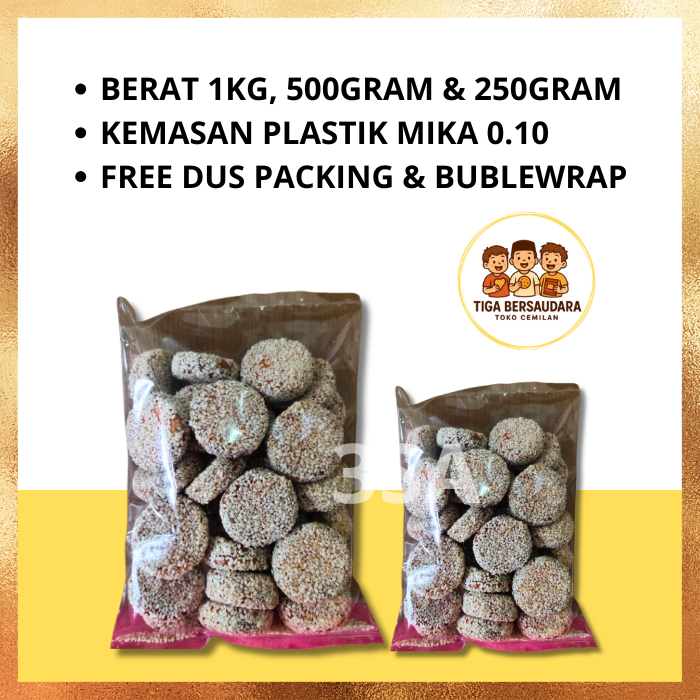 

Ygshop17 Cemilan Mari Wijen Gurih Manis Oleh Oleh Khas Jadul