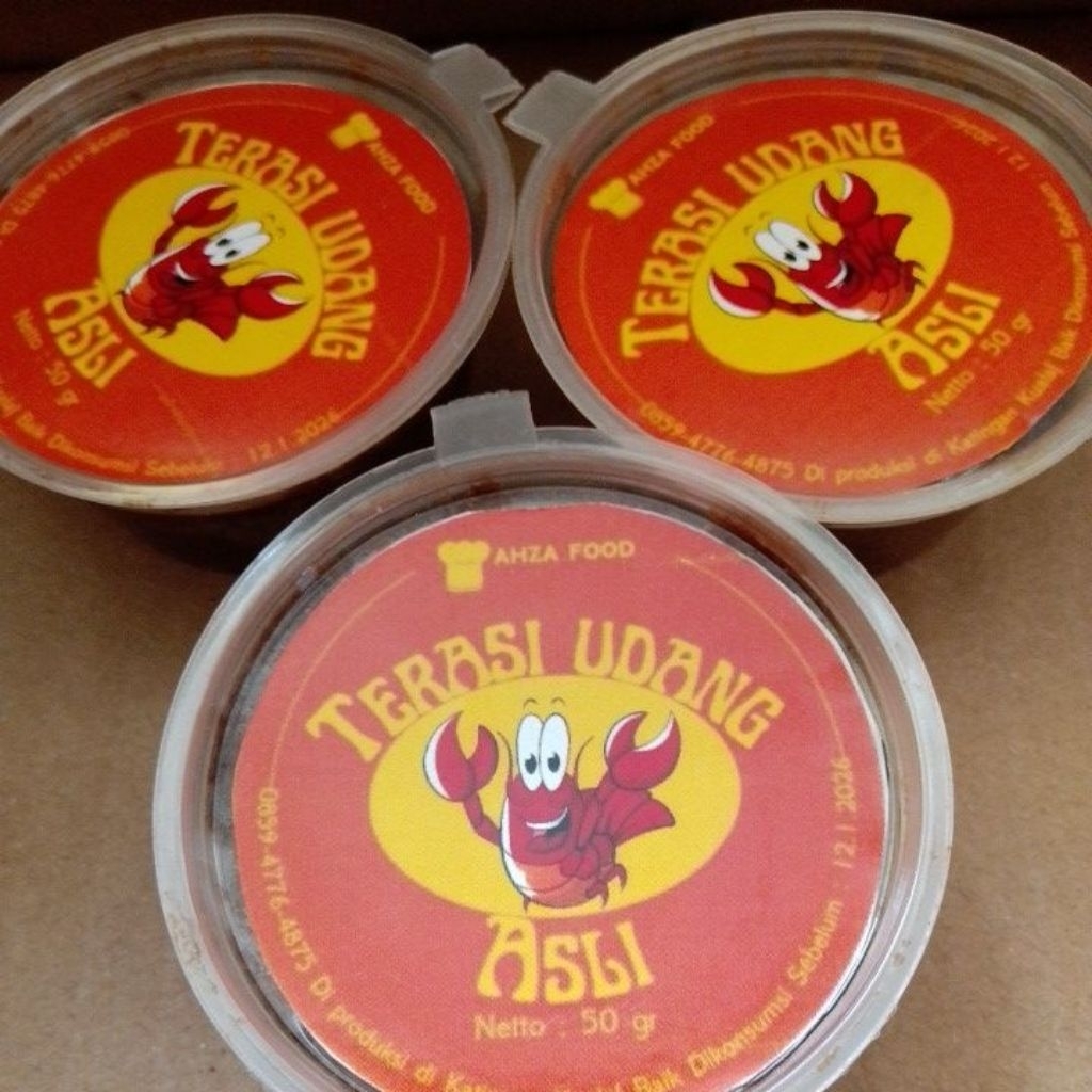 

Terasi Udang Asli Mentah Ahza Food