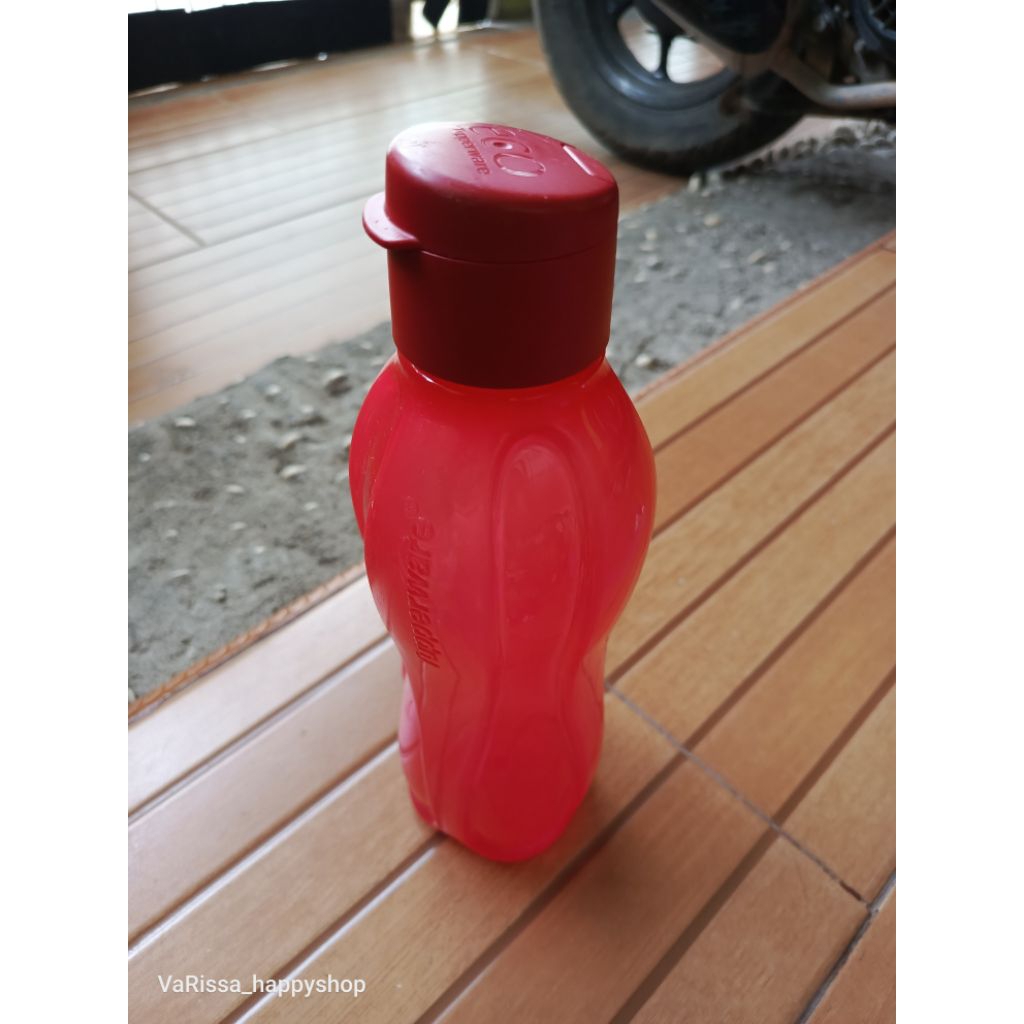 Botol minum ORI Tupperware ukuran 1lt merah