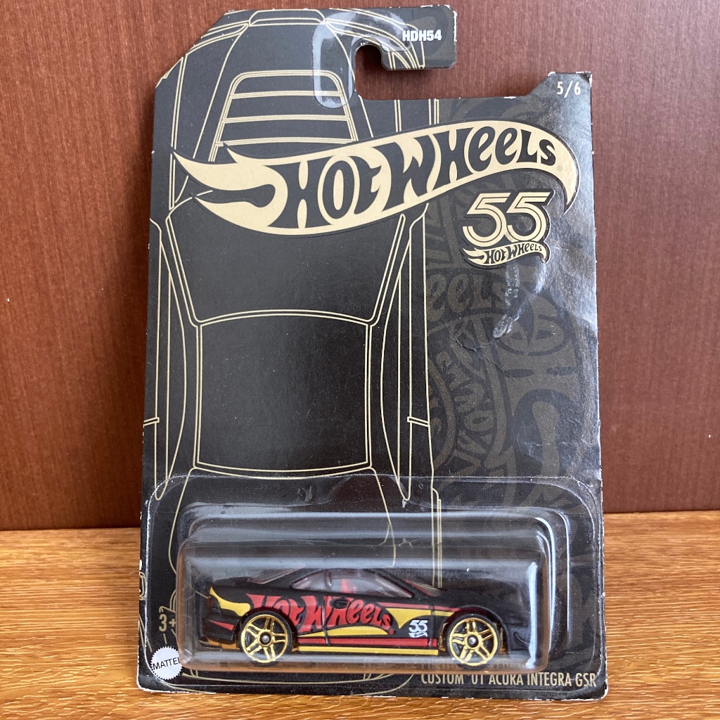 Hot Wheels Special Custom 2001 01 '01 Acura Integra GSR 55 TH 55TH ANNIVERSARY HotWheels HW Honda