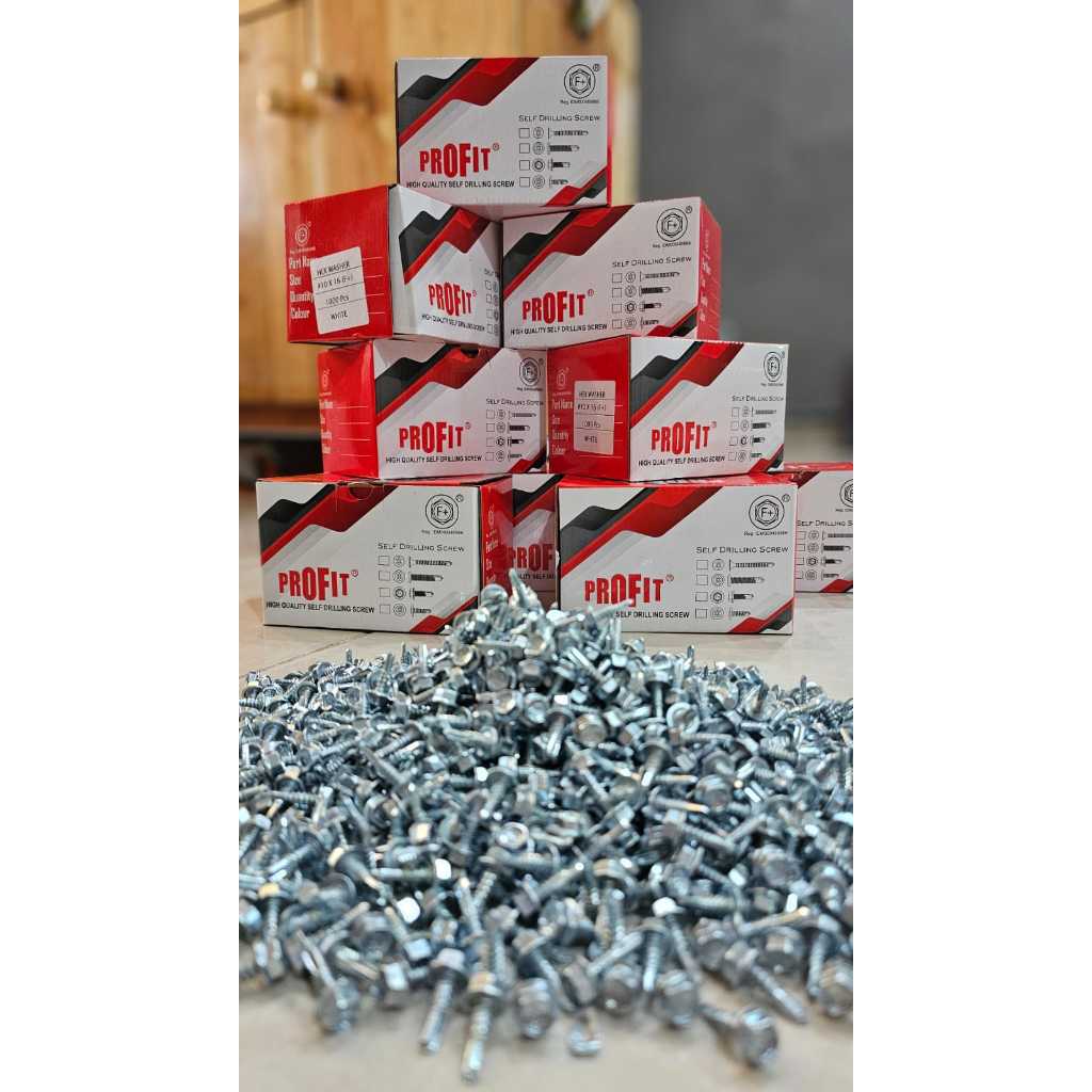 Baut Baja Ringan 10x16 / Screw / Skrup / Sekrup Baja Ringan 10x16 PROFIT