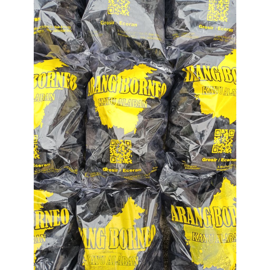 Arang Kayu Halaban (Arang Borneo)