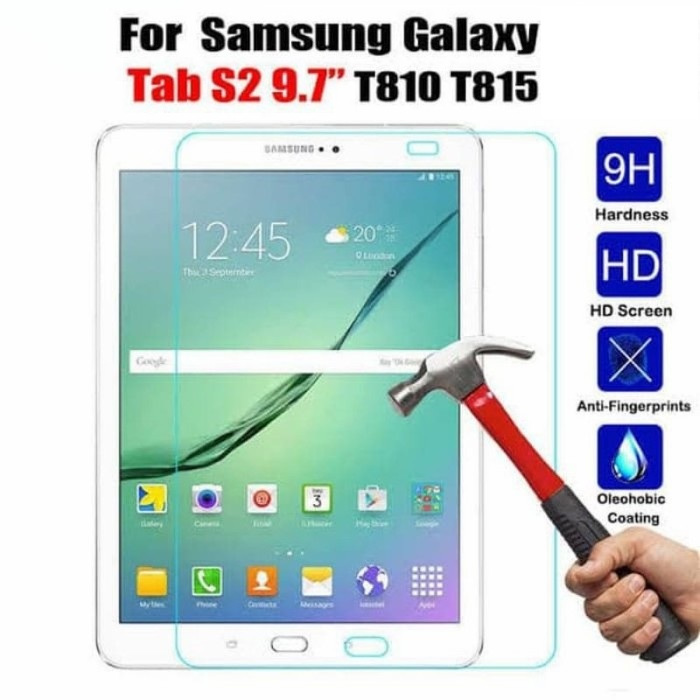 Tempered Glass Samsung Tab S2 9.7 Inch T810 T813 T813N T815 T815Y T819 T819Y T819N Screen Protector 