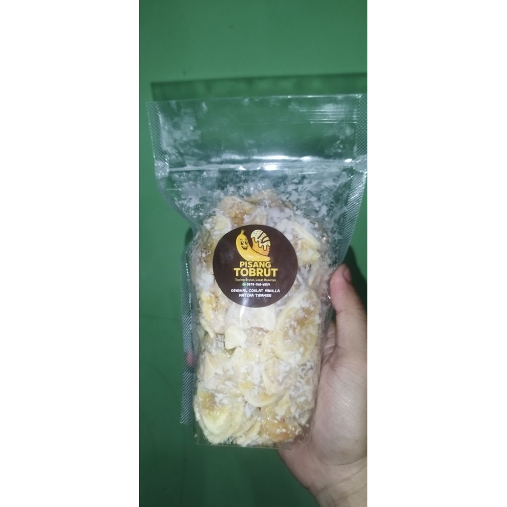 

Kripik pisang Rasa Vanila