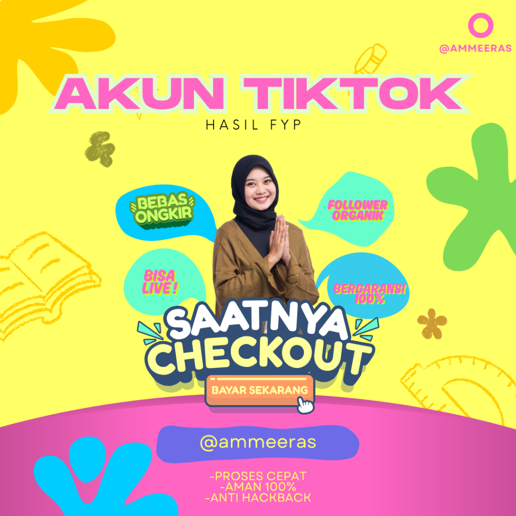 akun Tiktok follower Real Indo asli