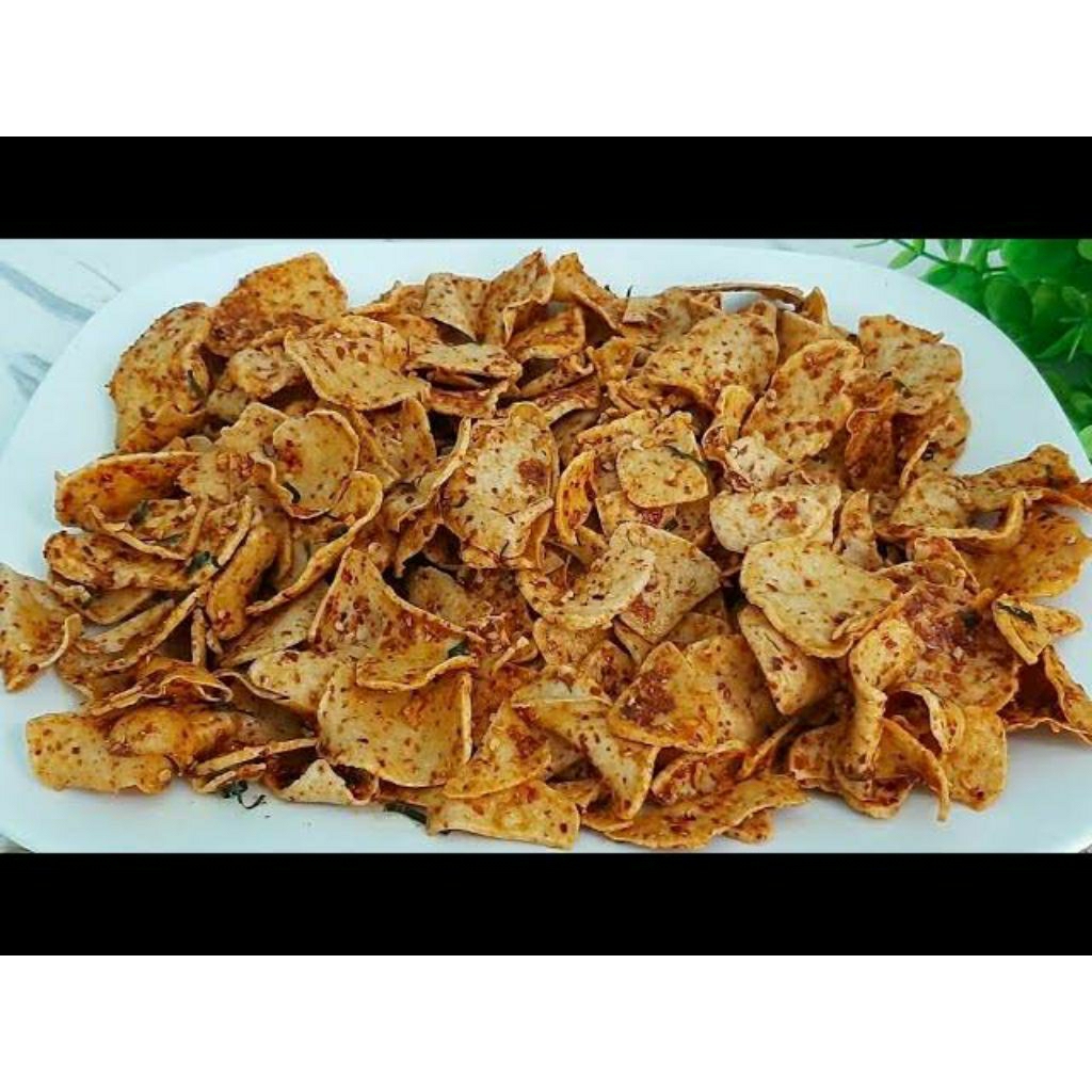 

KERIPIK BASRENG PEDAS DAUN JERUK BUMBU MELIMPAH