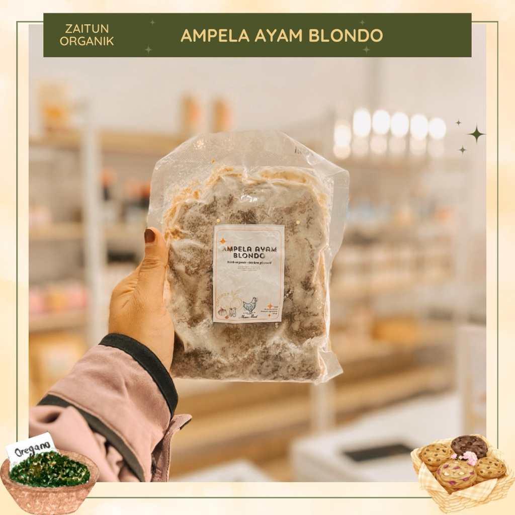 

Ampela Ayam Blondo | Ampela ayam Organik | Tanpa Pengawet | Gluten Free | Organic Chicken | Mam Meal