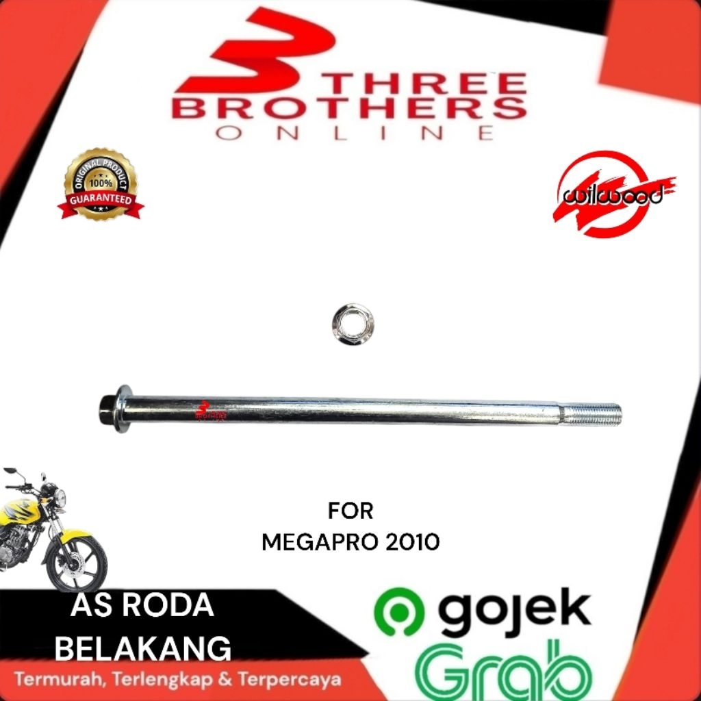 As roda Belakang Megapro mono monoshok wilwood