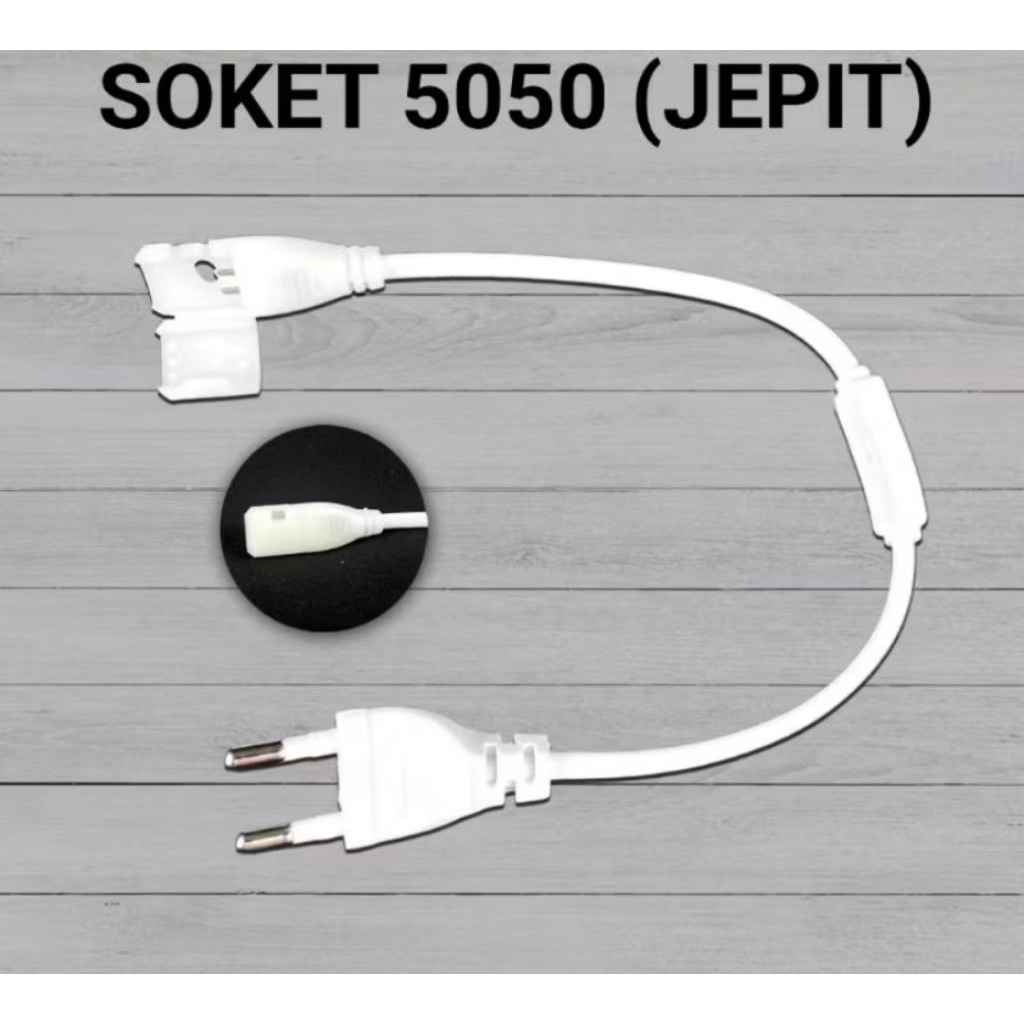 Soket Lampu Jepit // Soket Lampu LED Selang Japit