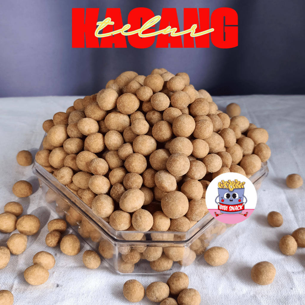 

Bibi Snack - Kacang Telur Manis Kiloan 500gr