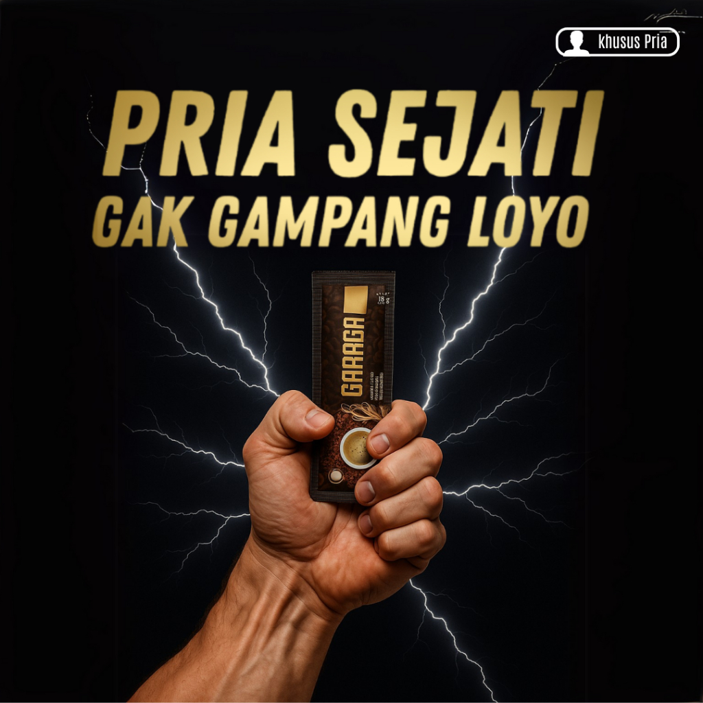 

KOPI GARAGA KOPI KUAT STAMINA PRIA TAHAN LAMA SUDAH BPOM