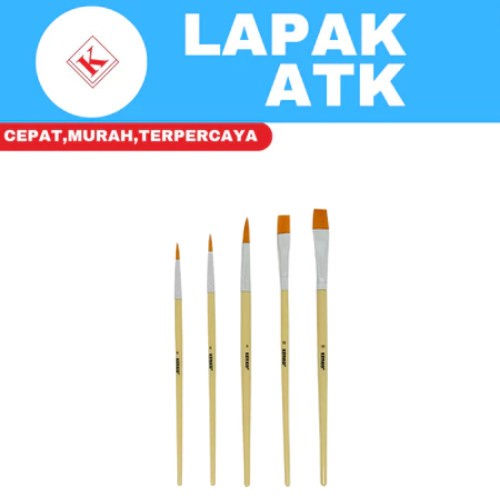 Kuas Lukis Kenko set 5 pcs BR-501 (1SET) xx**