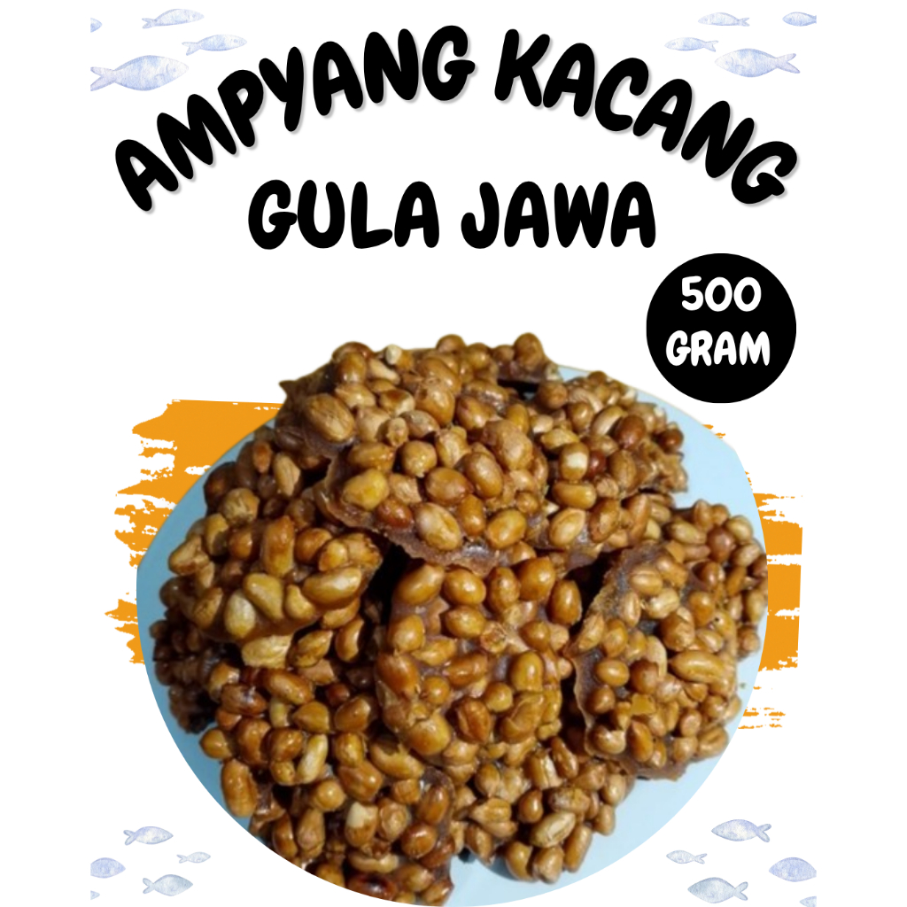 

Ampyang Kacang Gula Jawa / Gula Kacang / Ting Ting Kacang Gula Jawa 500 gram