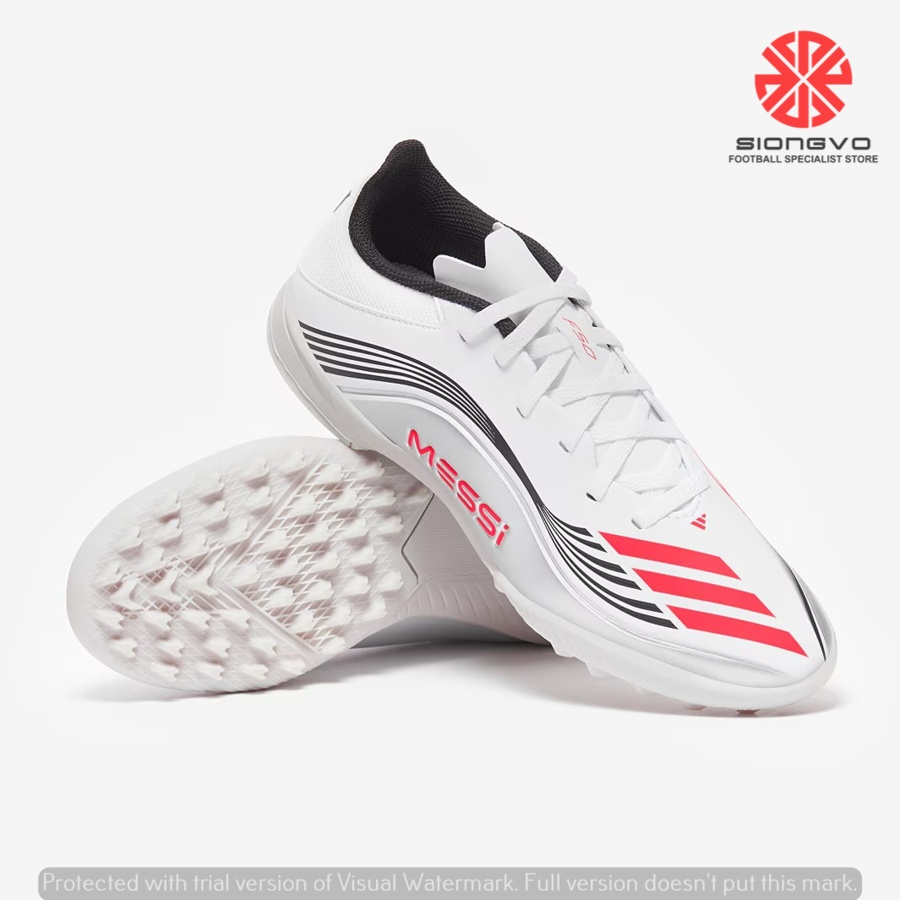 SEPATU FUTSAL MINI SOCCER ANAK - ADIDAS F50 LEAGUE x MESSI PRESTIG10 TURF TF JUNIOR JR JP7456