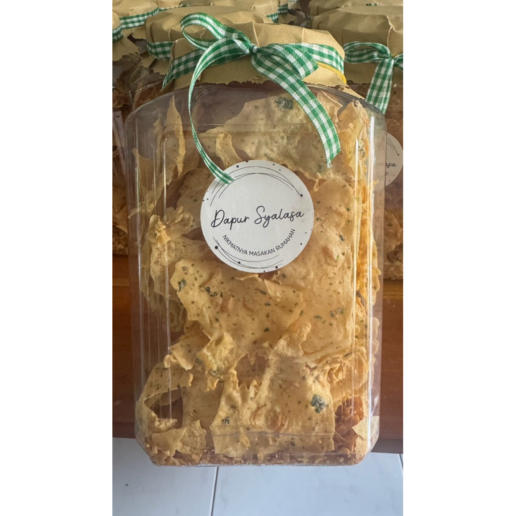 

Peyek Rebon kemasan Toples