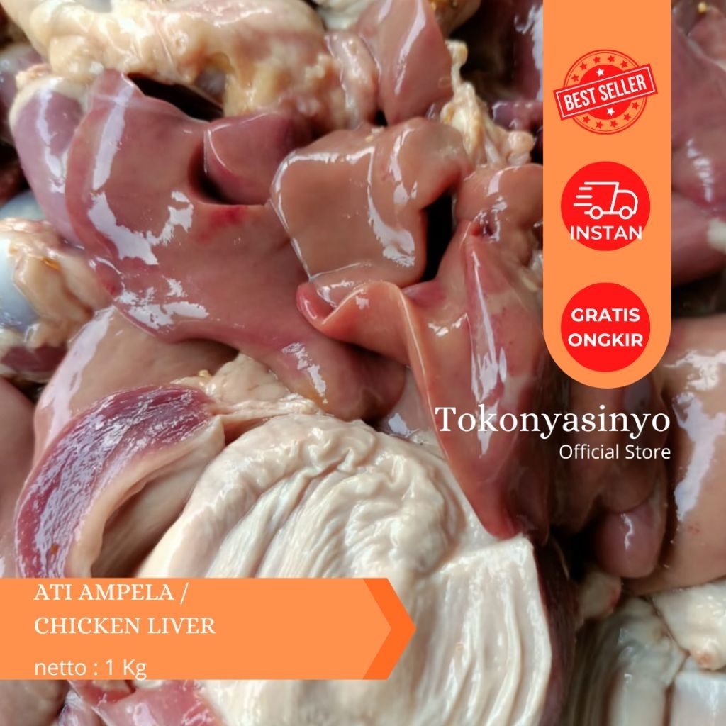 

ATI AMPELA AYAM,HATI AYAM,AMPELA AYAM,CHICKEN LIVER 1KG