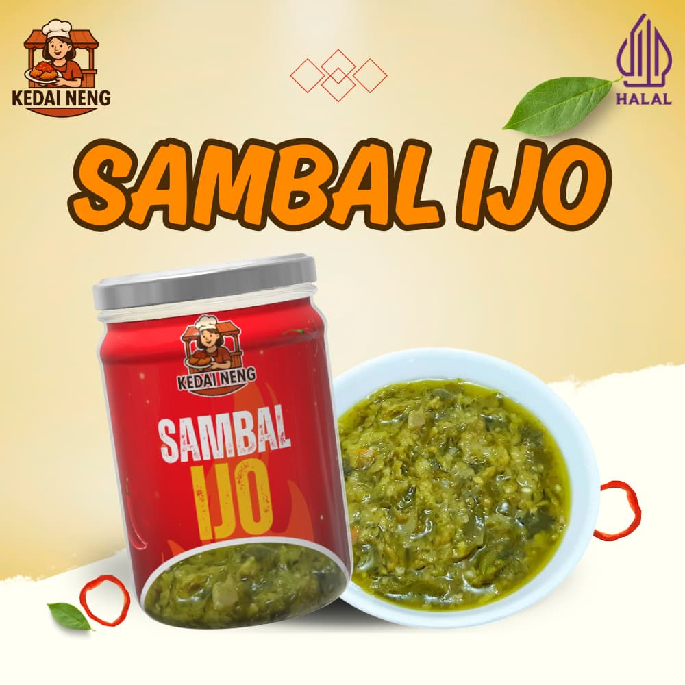 

sambal uleg cabe ijo pedas sambel hijau homemade siap makan