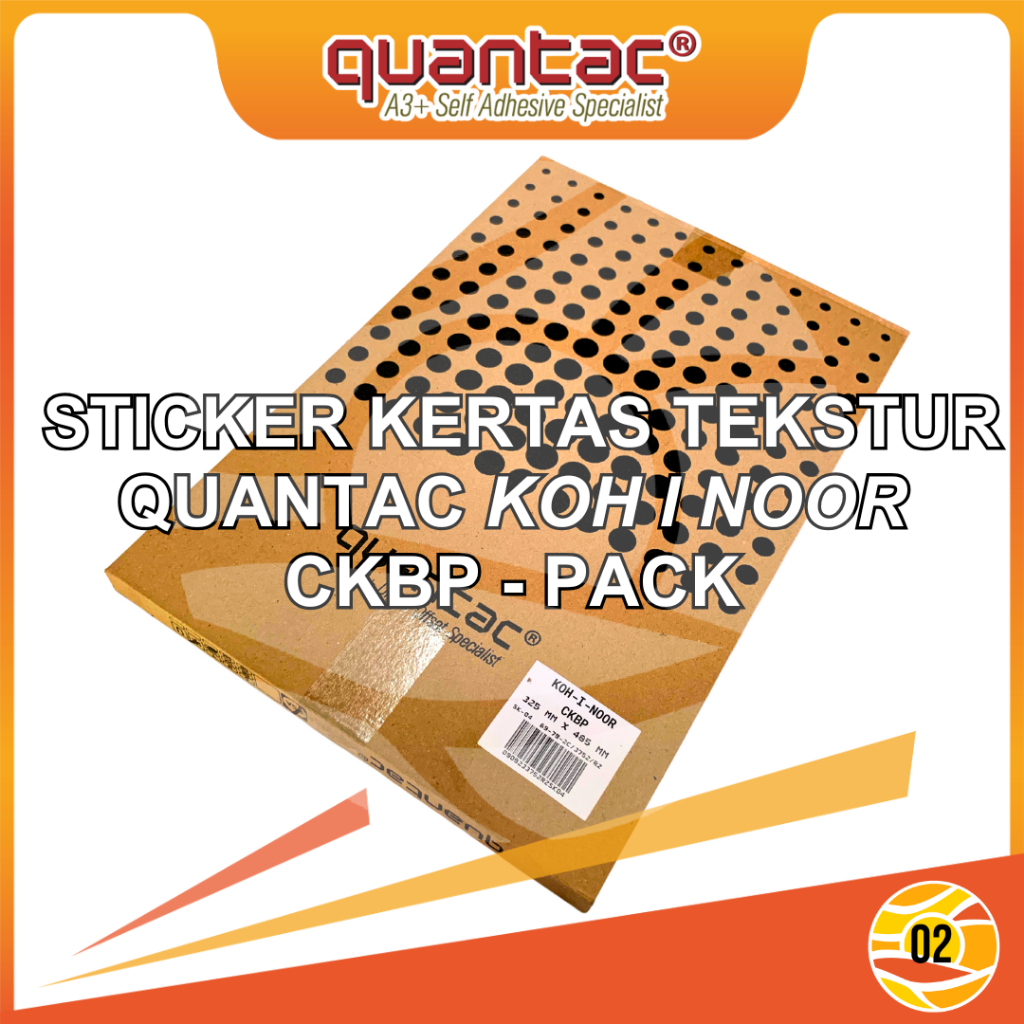 

Quantac Sticker Koh I Noor A3+ Stiker Tekstur Digital Print - Pack