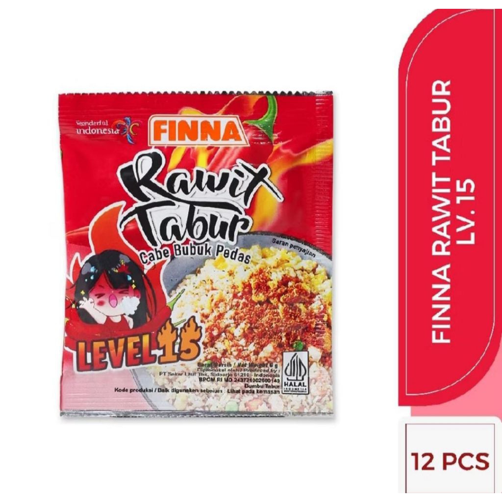 

FINNA Rawit Tabur 1 renceng (12 sachet)