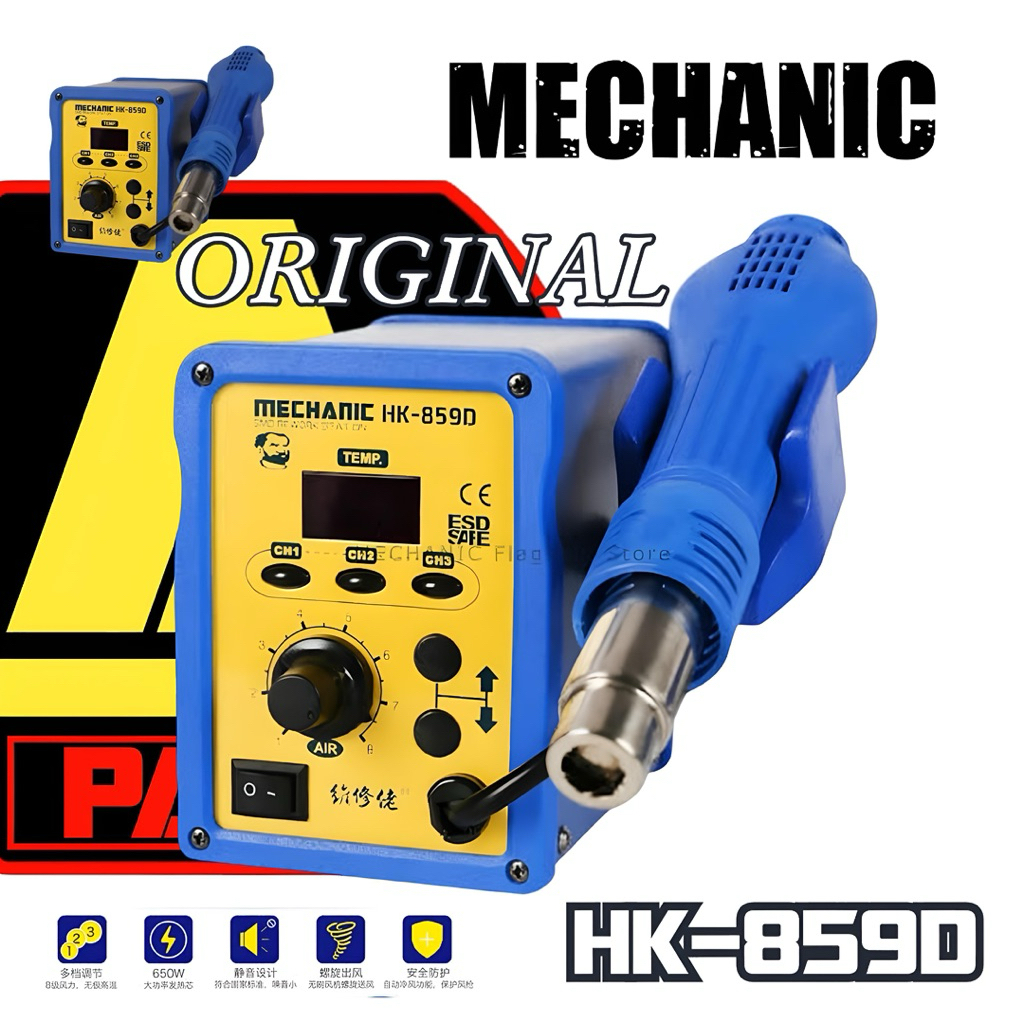 BLOWER MECHANIC 3 CHANEL HK-859D SOLDER UAP ORIGINAL