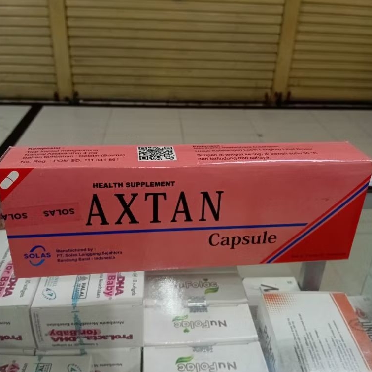 Axtan kapsul/astaxanthin box