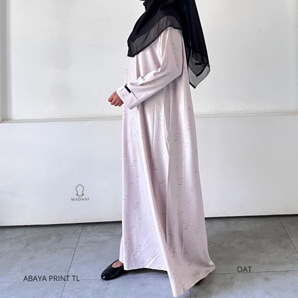 ABAYA TL MADANI THELABEL/ABAYA MADANI TANGAN LIPAT